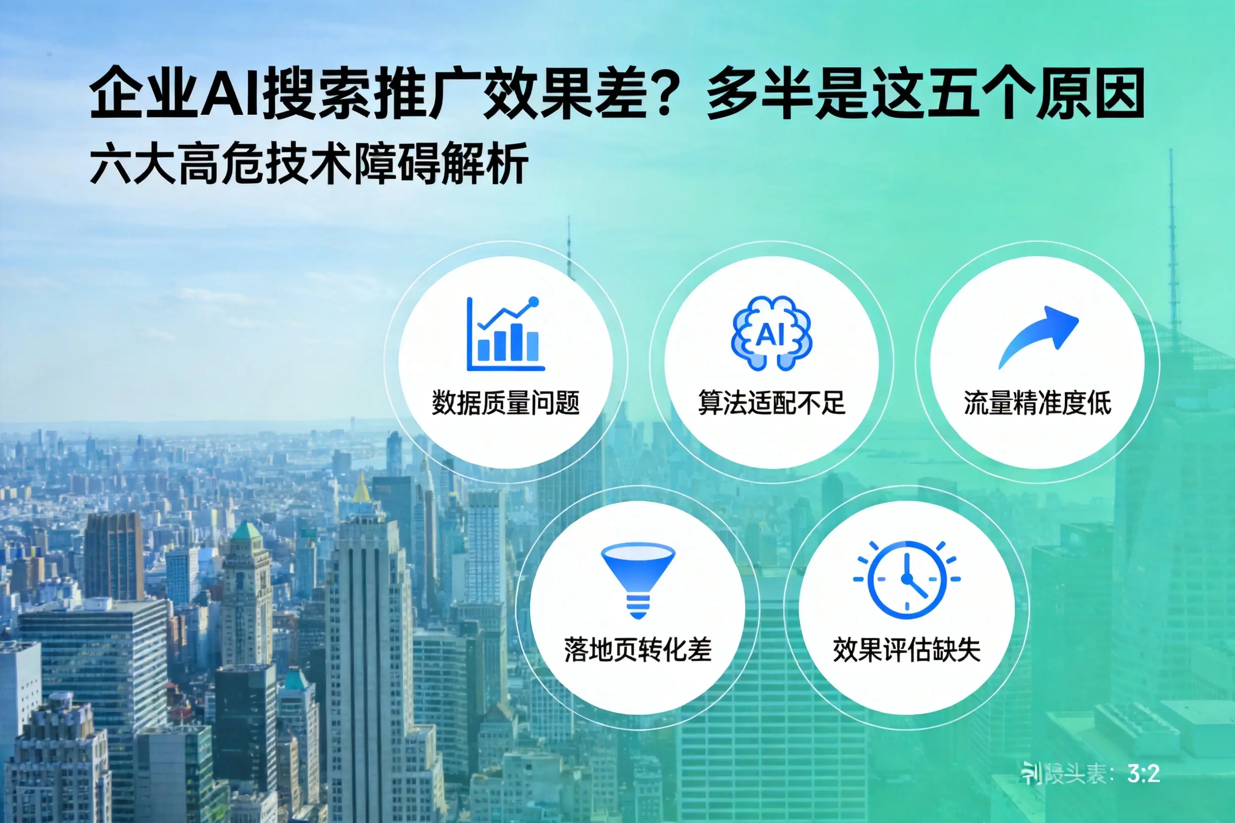 石城企业AI搜索推广效果差？多半是这五个原因